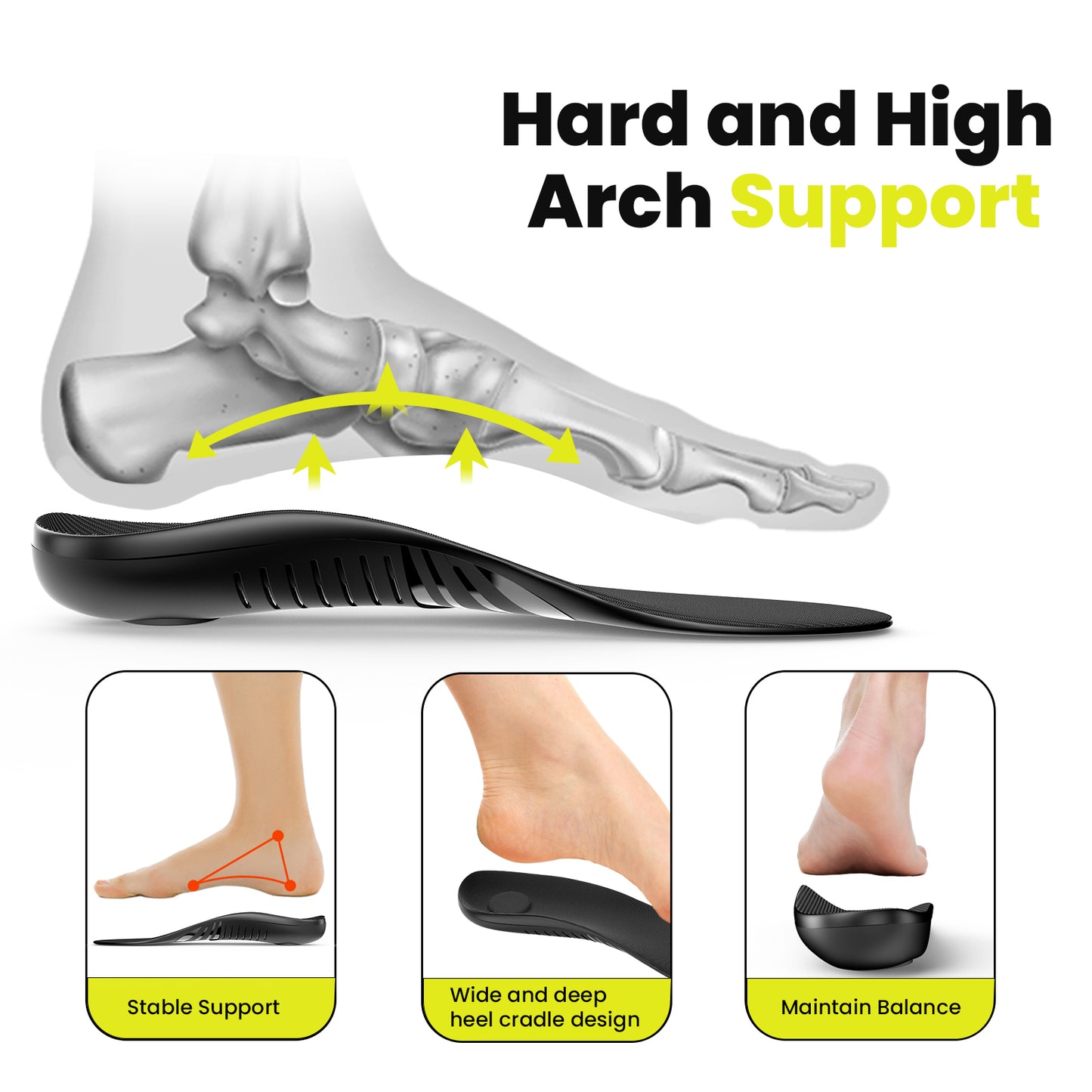 Heavy Duty Support Insoles