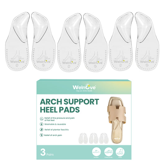 Arch Support Heel Pads 3 pairs