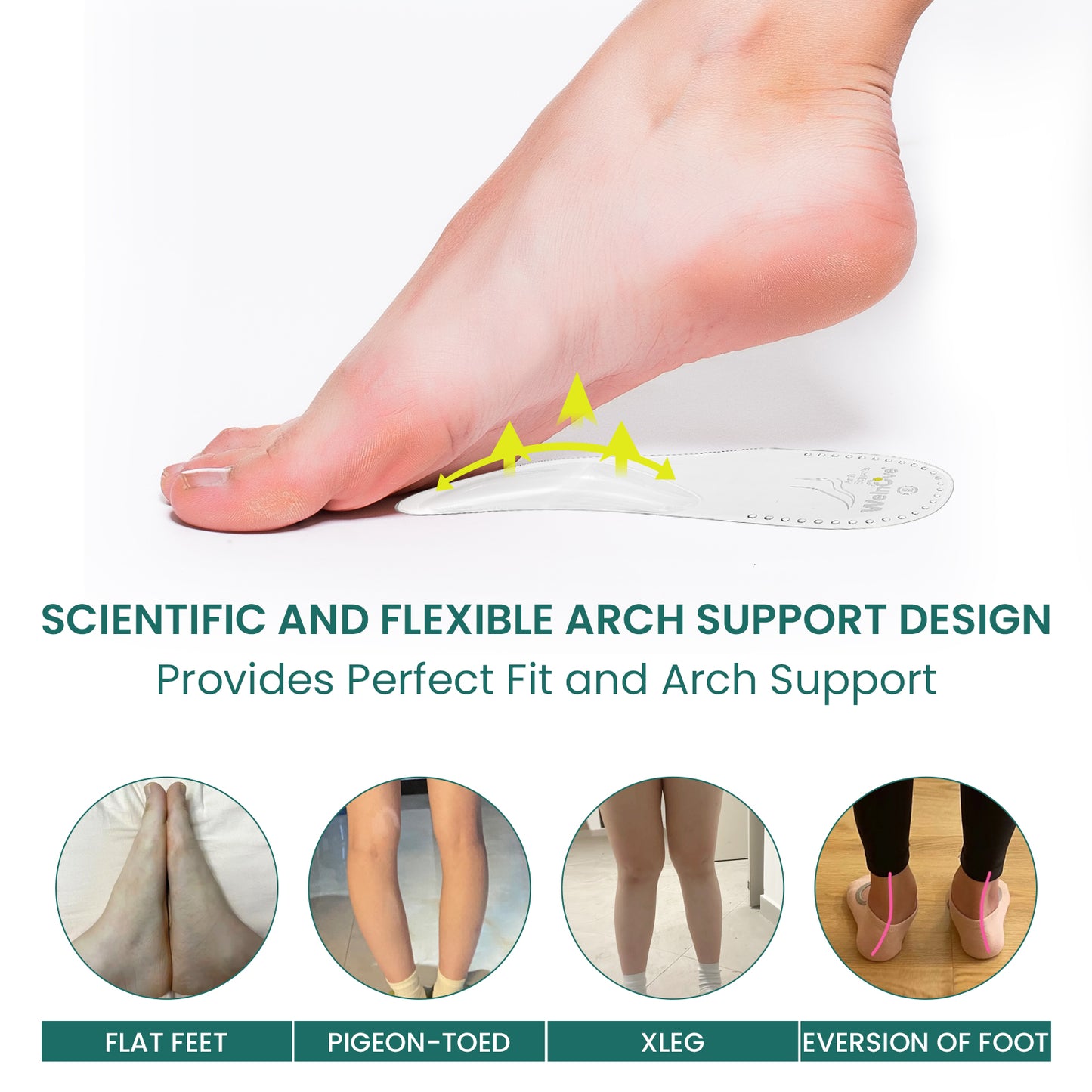Arch Support Heel Pads 3 pairs