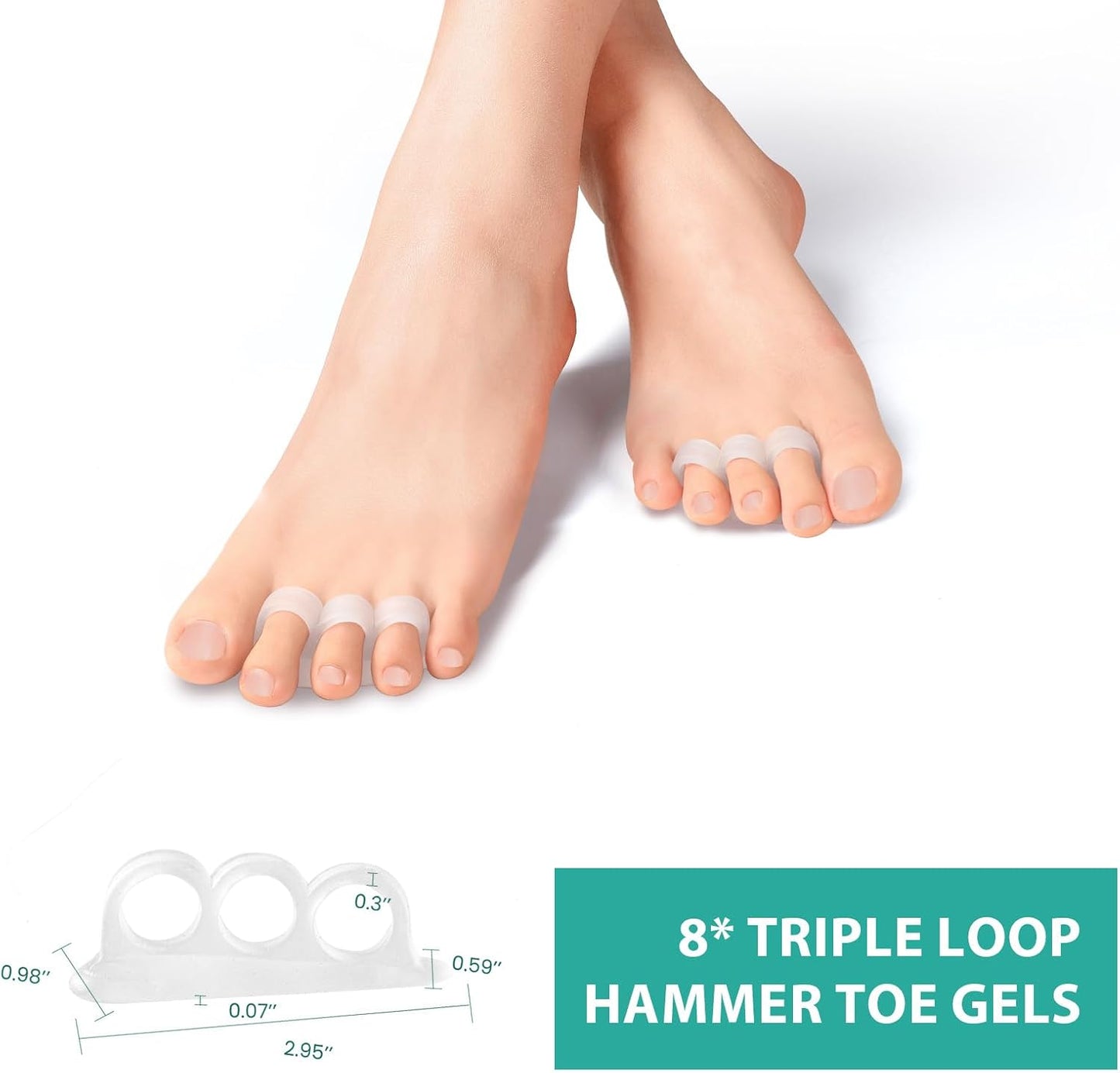 Hammer Toe Straightener 8 Pcs