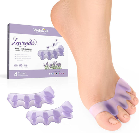 Lavender Toe Separators 4 Pack