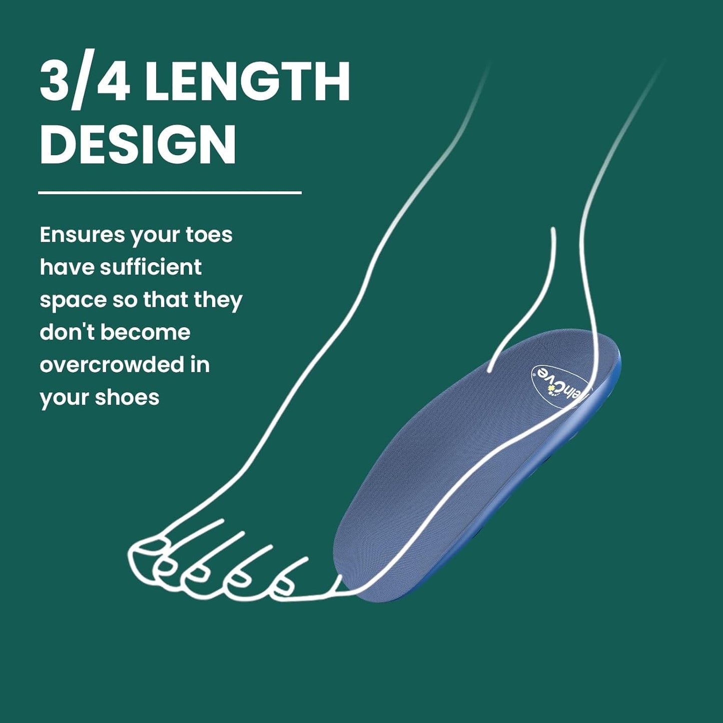 Memory Foam Heel Insert