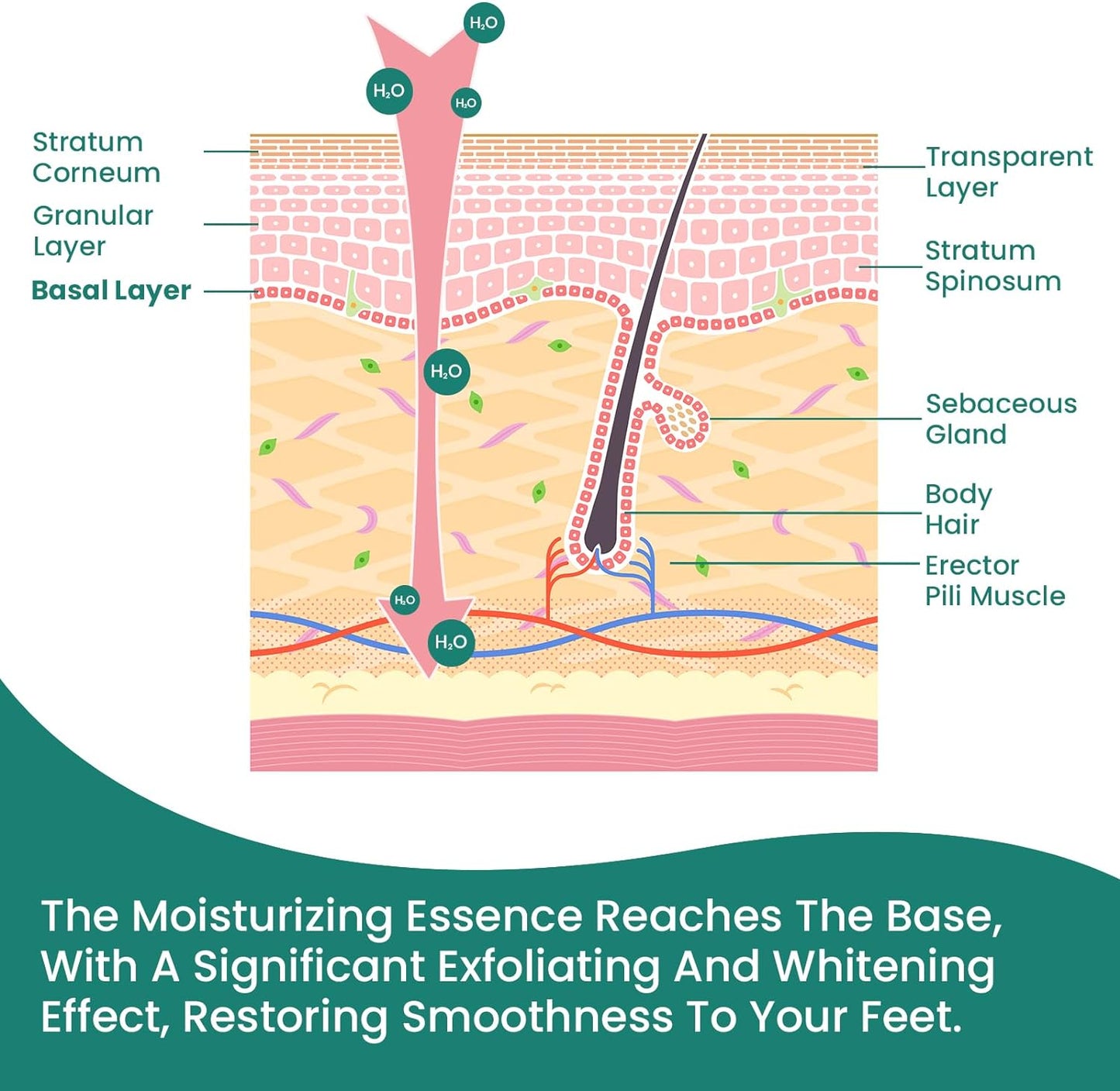 Moisturizing Gel Heel Socks