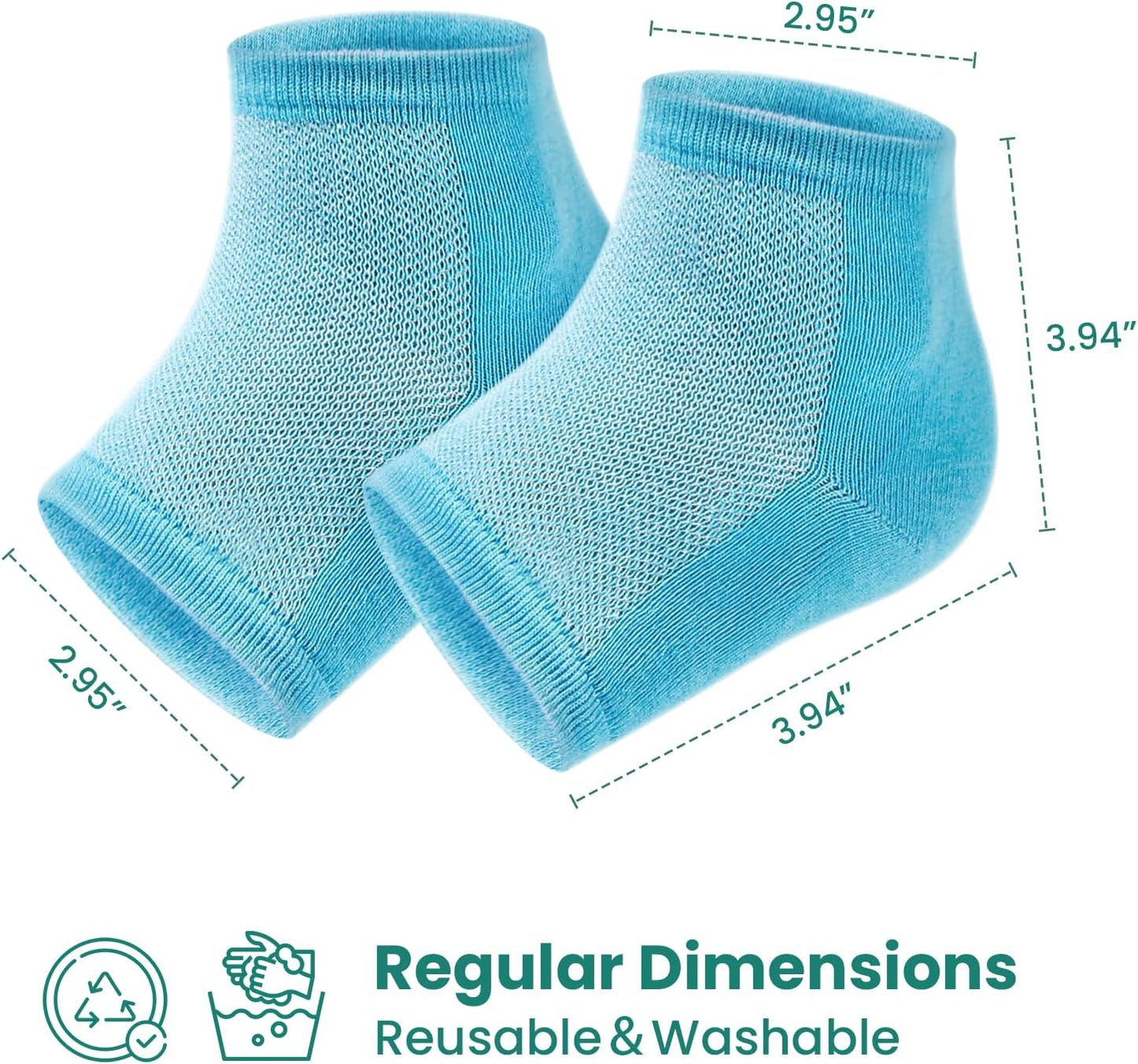 Moisturizing Gel Heel Socks