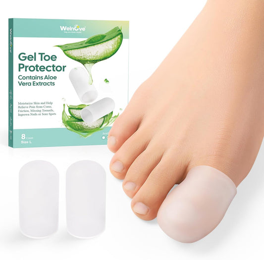 Gel Toe Protects 8 Count Large Size