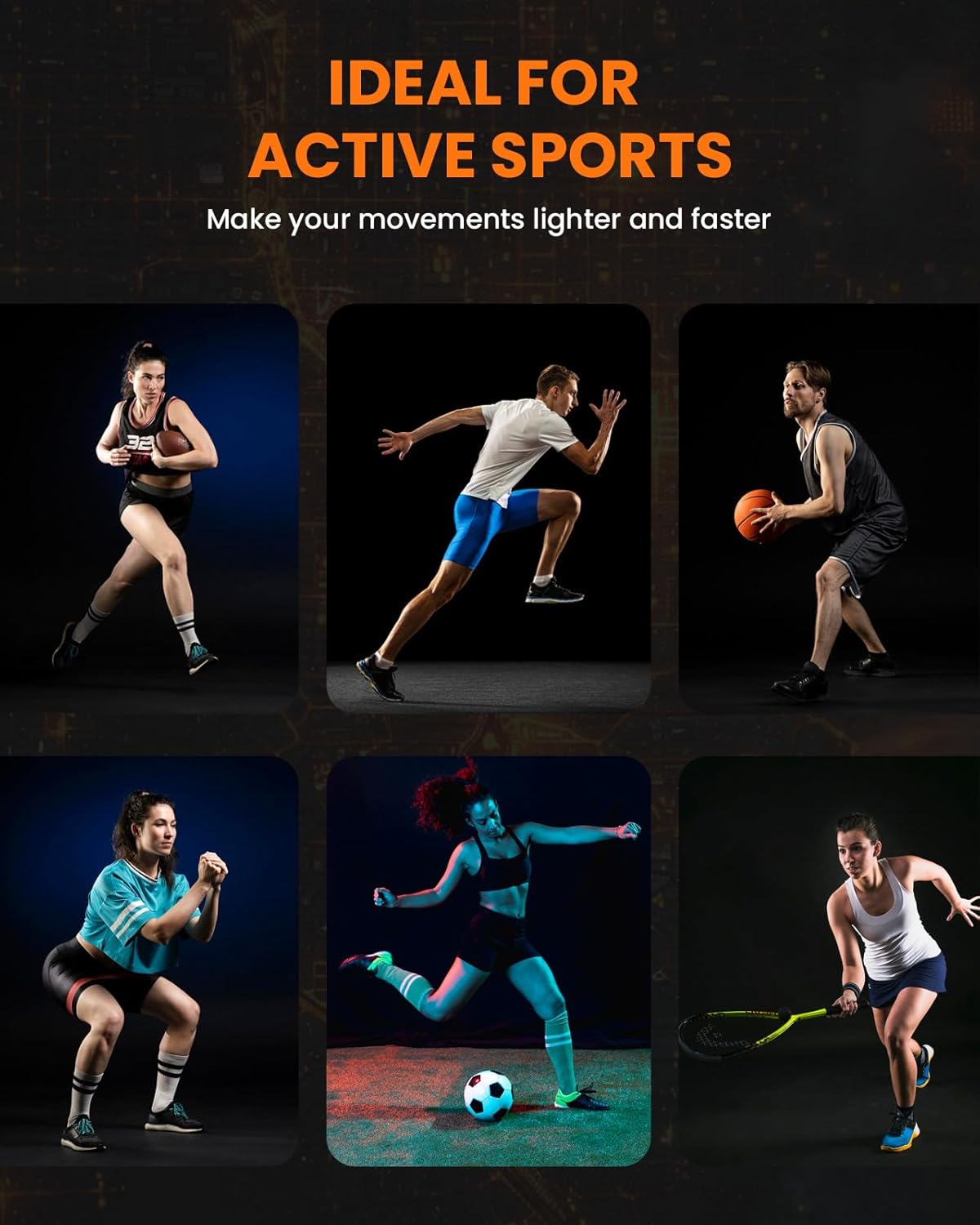 Performance Running Insoles-Shock Absorption