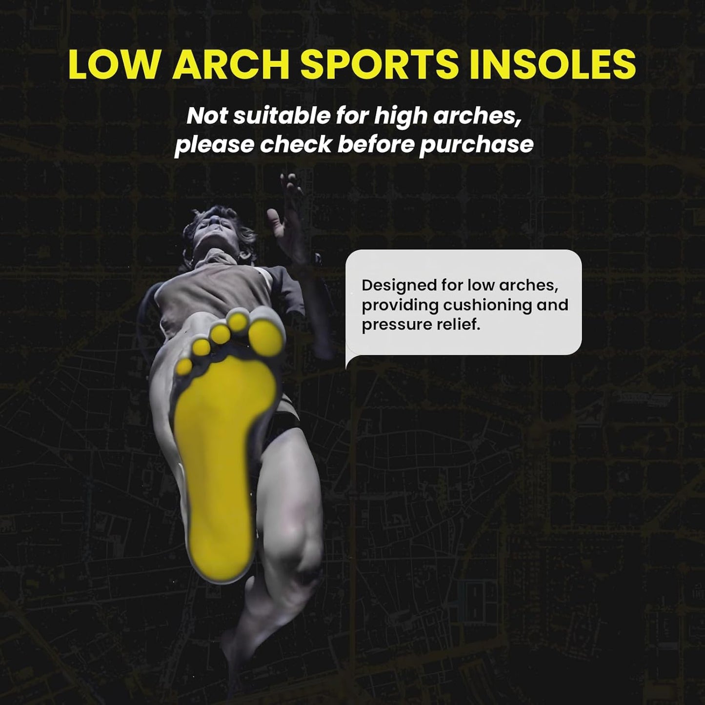 Running Sports Insoles Plantar Fasciitis