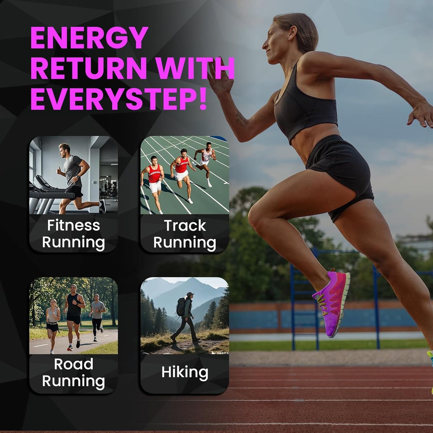 Gait Adjusting Running Insoles