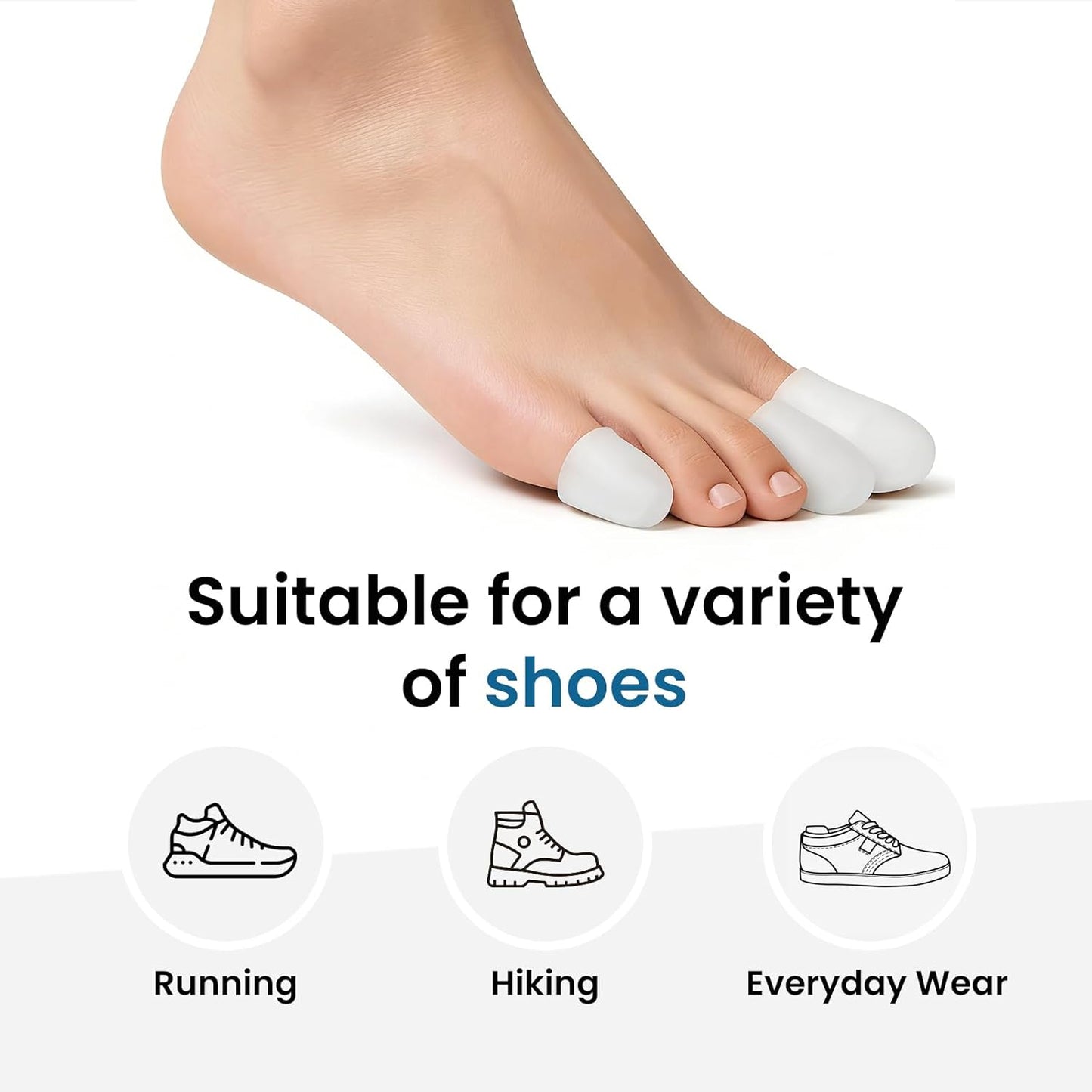 Kimihome Gel Toe Protector and Caps
