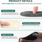 Welnove Shoe Tongue Pads, Black