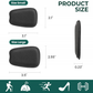 Welnove Shoe Tongue Pads, Black