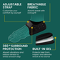 Welnove Heel Protectors Cups for Plantar Fasciitis Heels Spur Pain Relief Heel Inserts Pads for Achilles Tendonitis Dry Cracked Heel Support Cushion,Size L,Black,1Pair