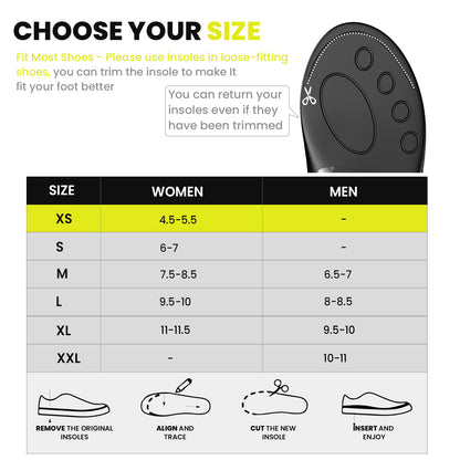 Heavy Duty Support Insoles
