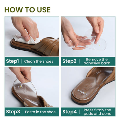 Arch Support Heel Pads 3 pairs