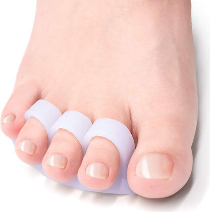 Hammer Toe Crests Straightener 4 Pcs (3 Loops White)