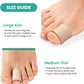 Toe Protectors, Cuttable Toe Tubes Sleeves - 6 Pack