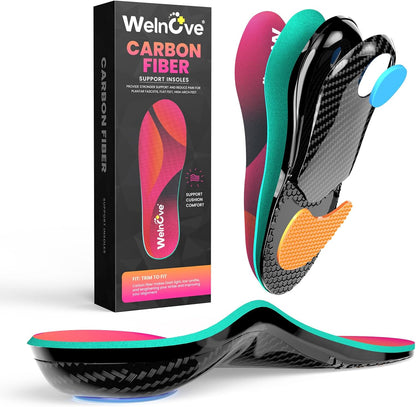 Carbon Fiber Insoles, Arch Support