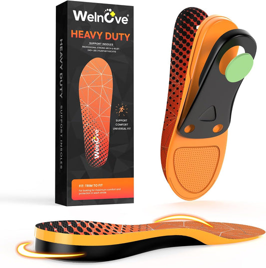 Heavy Duty Insoles Stong Arch Support