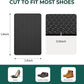 Welnove Shoe Sole Bottom Protector Grips Non Slip Self-Adhesive Anti-Slip Pads for High Heels Boots,6 Pcs,Black