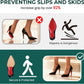 Welnove Shoe Sole Bottom Protector Grips Non Slip Self-Adhesive Anti-Slip Pads for High Heels Boots,6 Pcs,Beige
