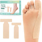 Welnove Turf Toe T-Straps for Big Toe Support, 16-Pack Moleskin Toe Straps for Pain Relief, Hypoallergenic & Adjustable Toe Stabilizer for Men & Women,Multi Size