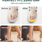 Welnove Toe Fillers for Too Big Loose Shoes, 4 Pairs Soft Memory Foam Shoe Inserts for Men & Women, Fill Gaps in Sneakers Boots Heels,Size L，Yellow