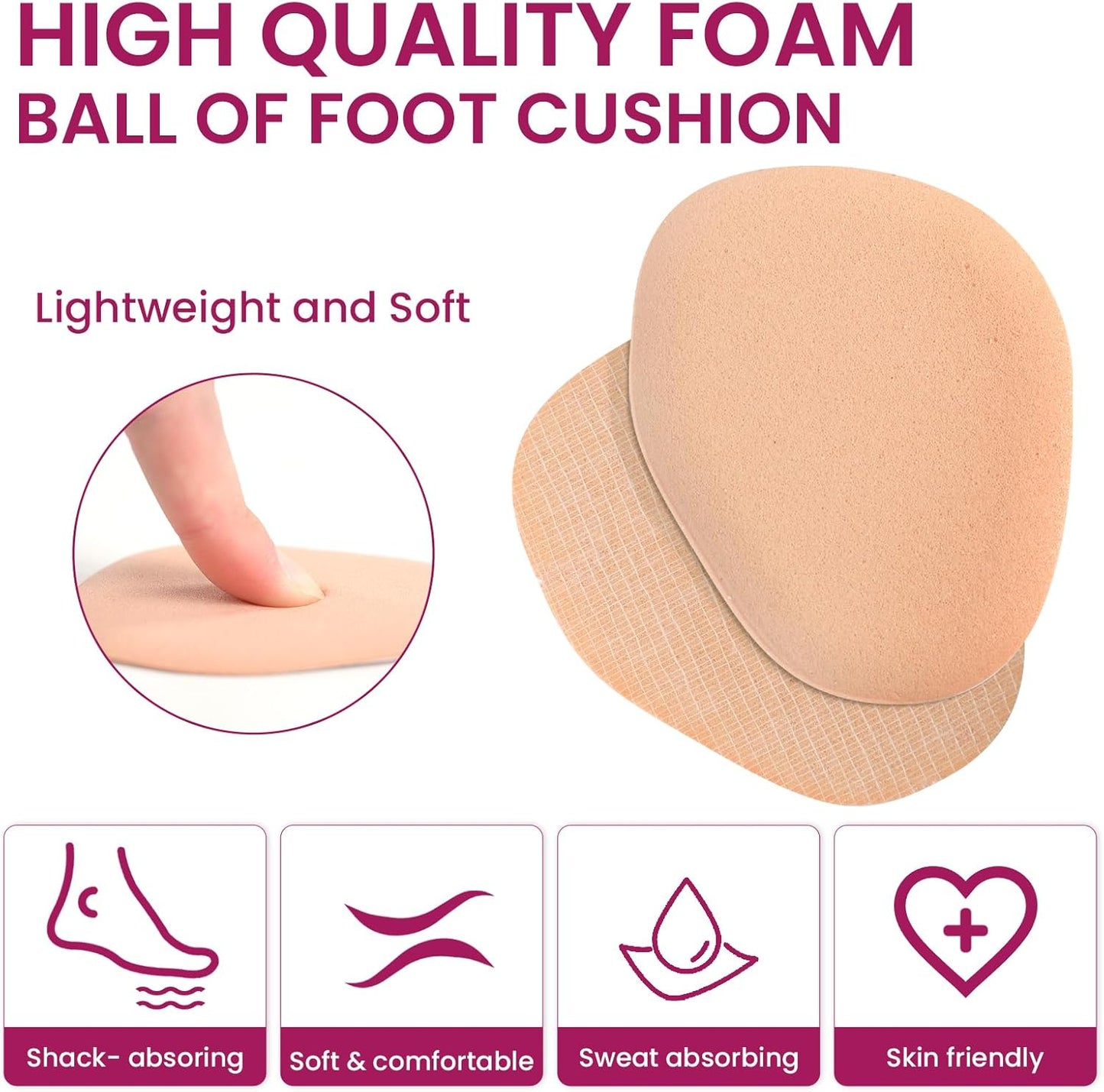 Ball of Foot Cushion Metatarsal Pads