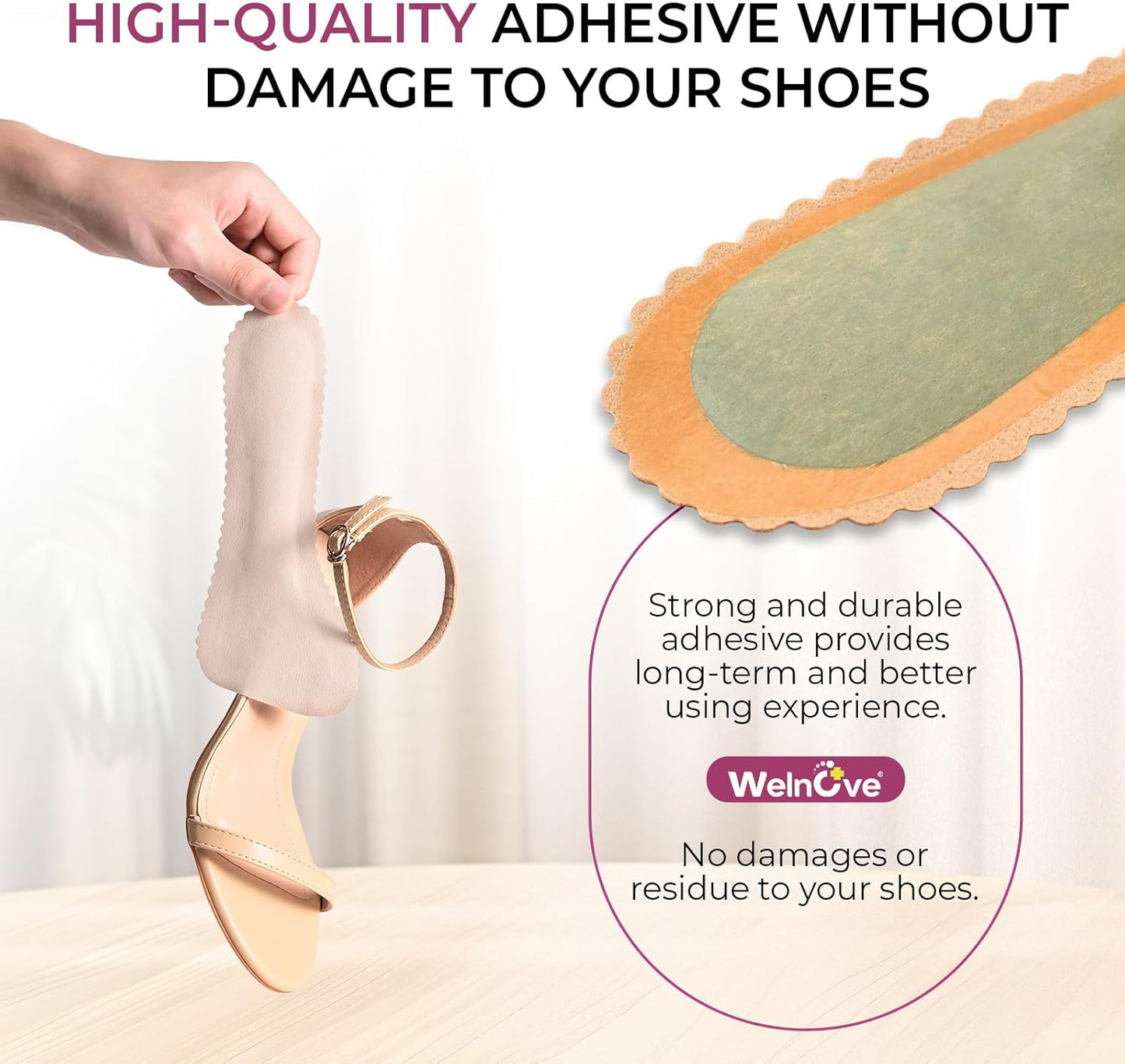 High Heel Cushion Inserts 2 Pair