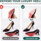 Welnove Shoe Sole Bottom Protector Grips Non Slip Self-Adhesive Anti-Slip Pads for High Heels Boots,6 Pcs,Clear