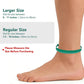 Welnove Achilles Tendonitis Heel Protector Socks, 1 Pair Black Regular Size Compression Ankle Socks with Gel Pad for Achilles Pain & Shoe Rubbing Relief