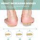 Welnove Adjustable Heel Lift Inserts Adjustable Orthopedic Shoe Lifts Uneven Legs Leg Length Discrepancy Pain,1 Pair,Size S,3 Layers
