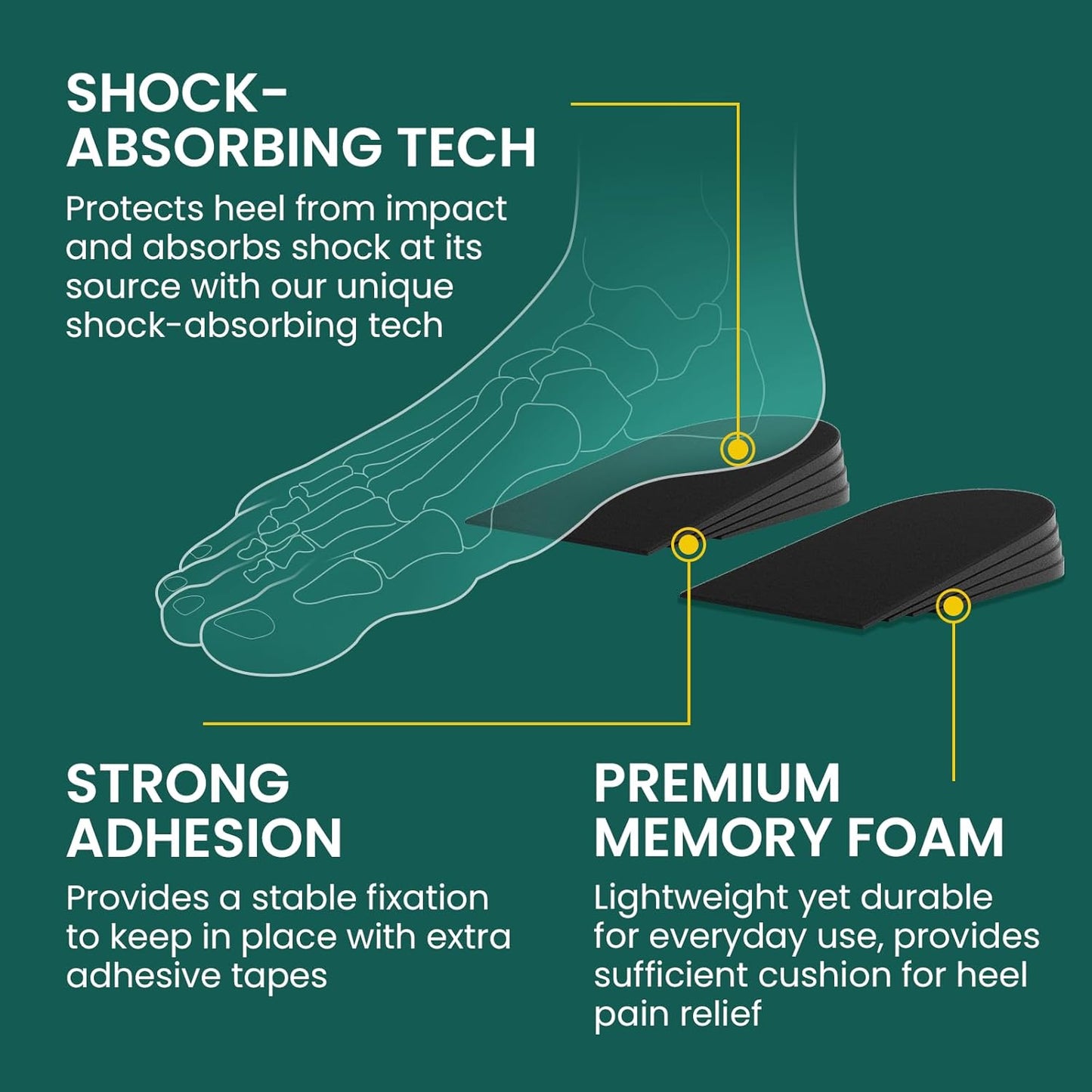Adjustable Heel Lift Inserts