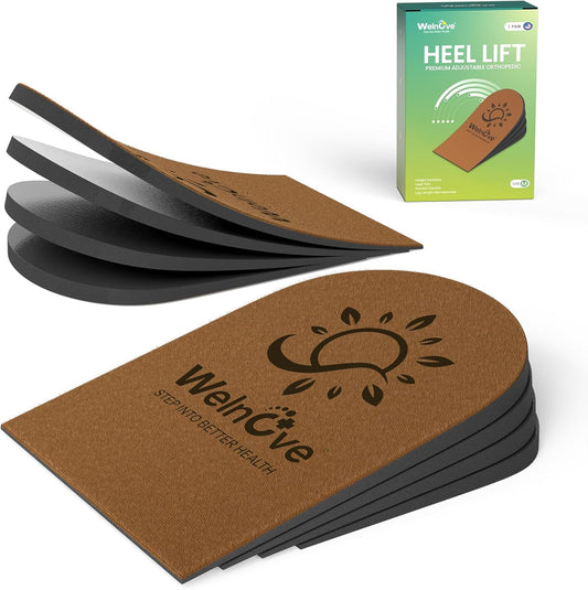 Adjustable Heel Lift Inserts, Small Size