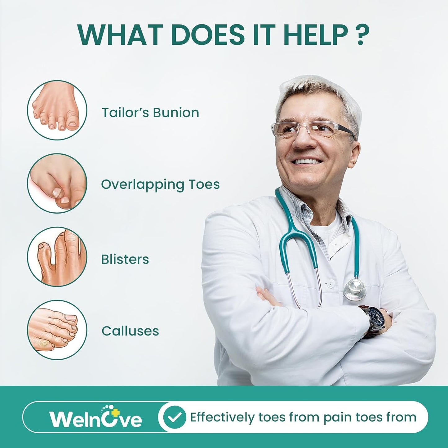 Tailor's Bunion Corrector Pads