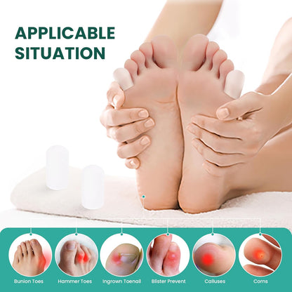 Silicone Toe Protector 8Count Small Size
