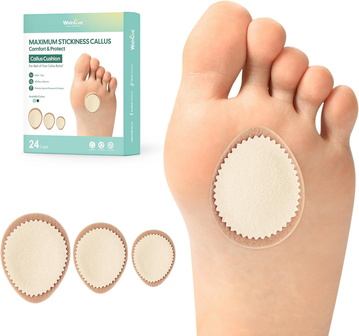 Extra Thick Corn & Callus Cushion Pads