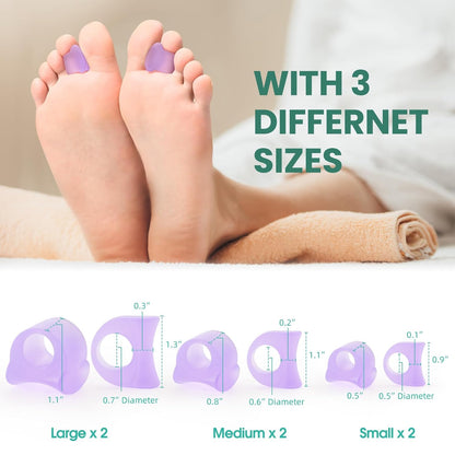 Lavender Toe Separator