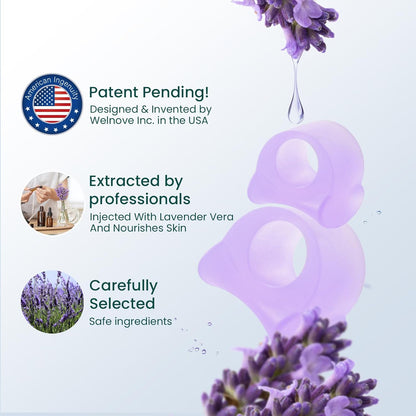 Lavender Toe Separator