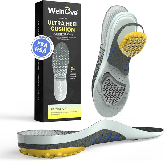 Ultra Heel Cushion Comfort Insoles