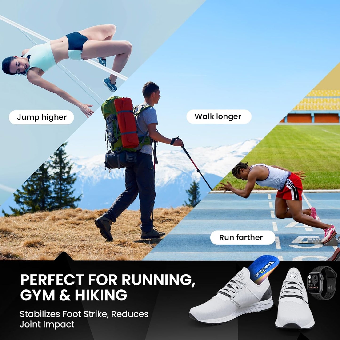 Welnove Running Insoles