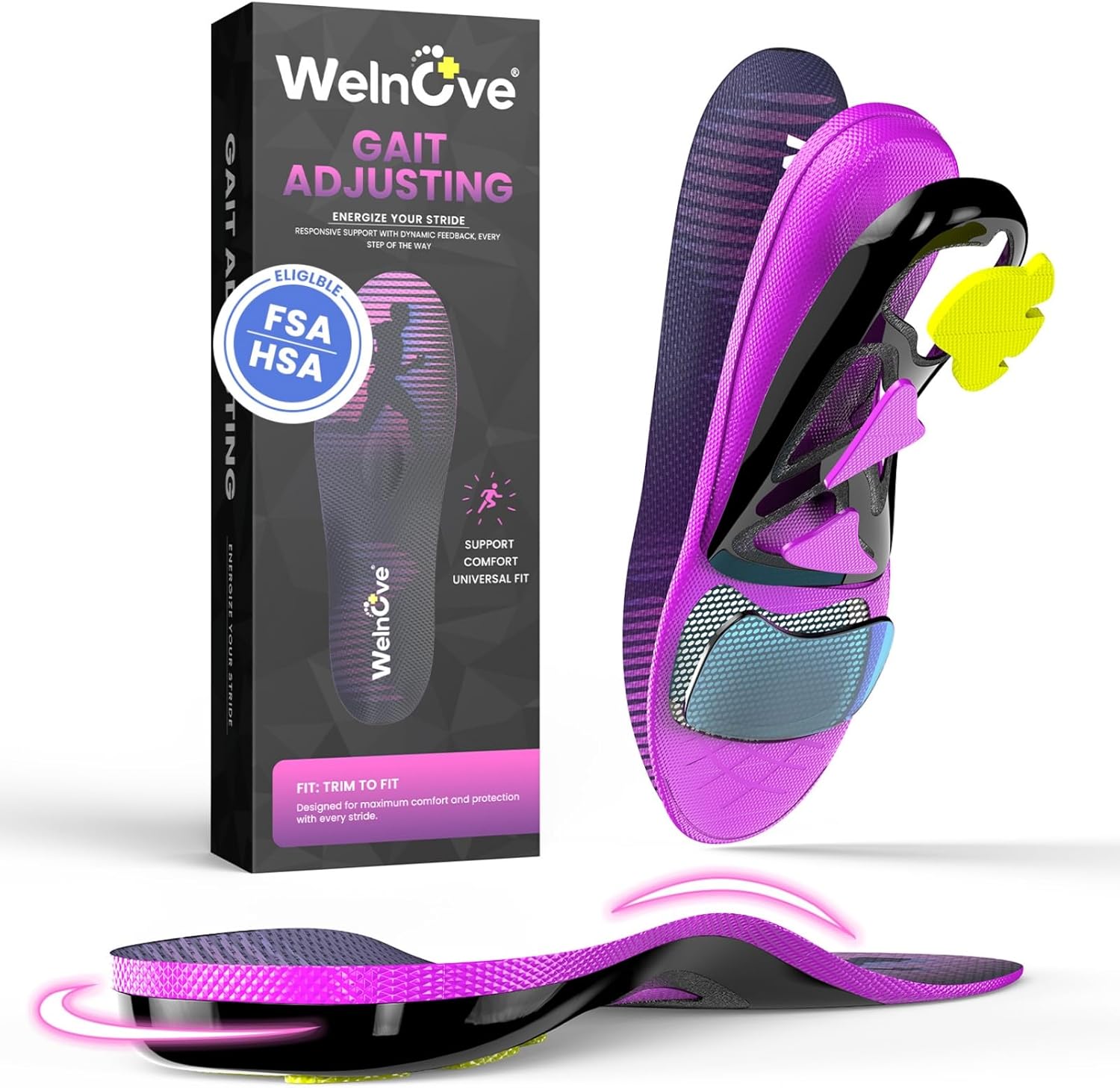 Gait Adjusting Running Insoles – WelnoveOfficial