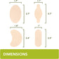 Bukihome Moleskin Adhesive Pads