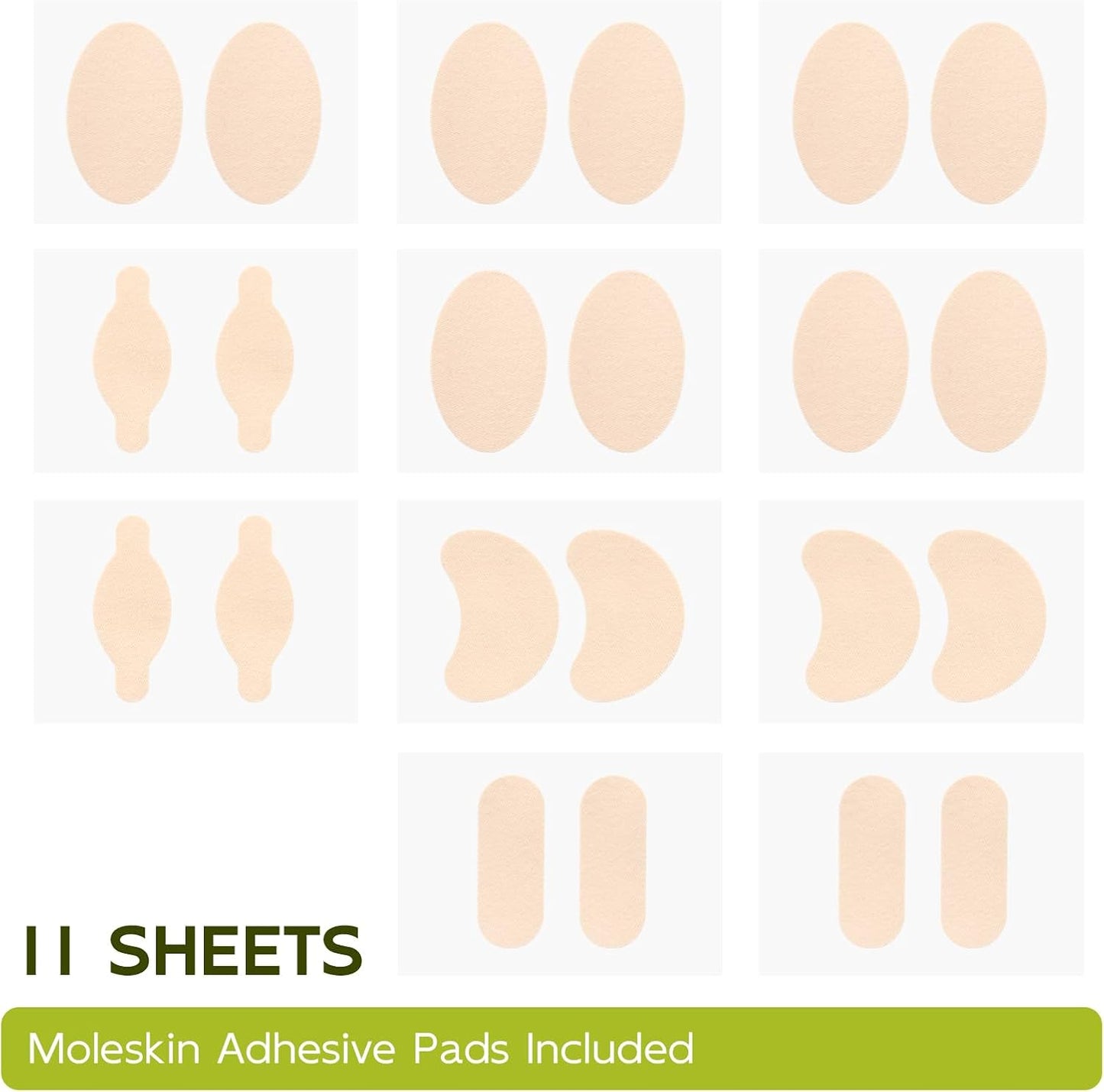 Bukihome Moleskin Adhesive Pads
