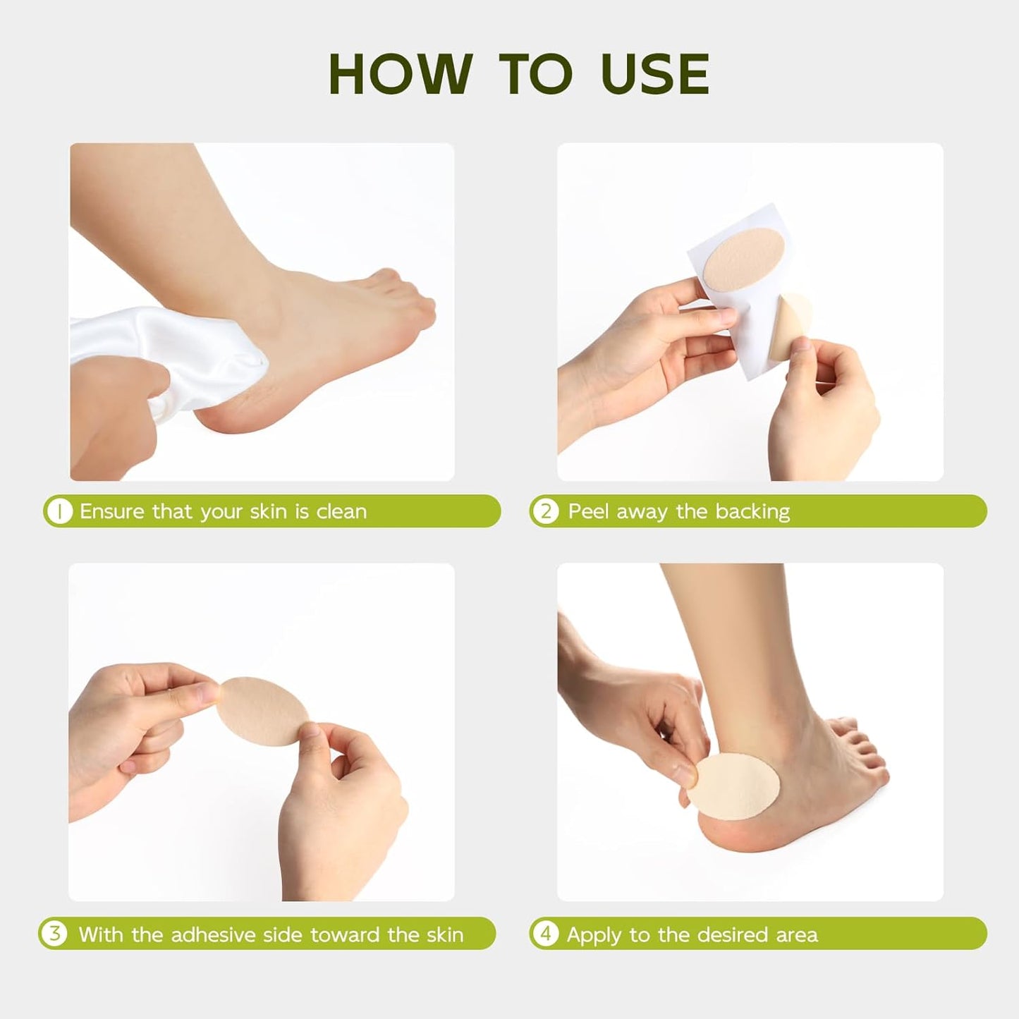 Bukihome Moleskin Adhesive Pads