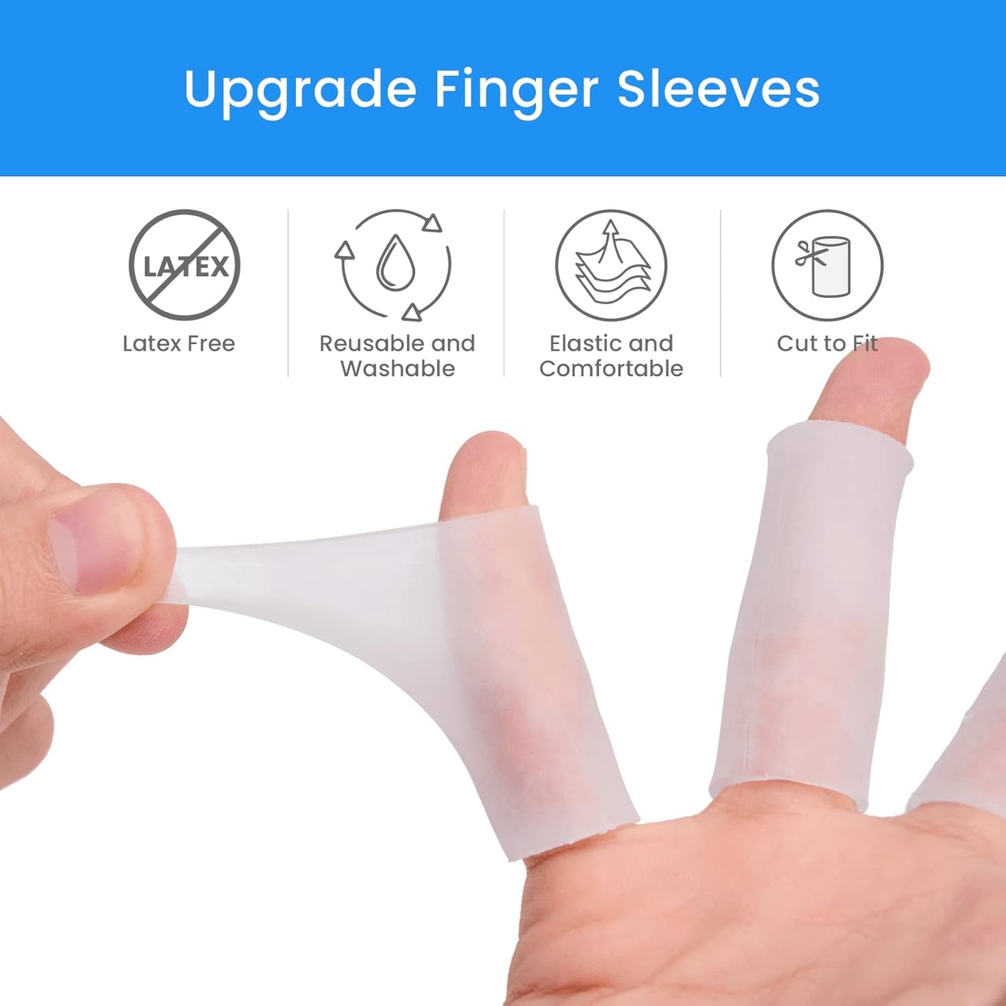 Kimihome Silicone Finger Sleeves