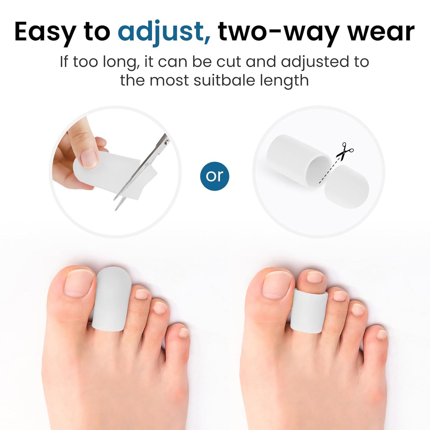 Kimihome Gel Toe Protector and Caps